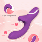 Thrusting Rabbit Vibrator Double Pleasure Stimulation