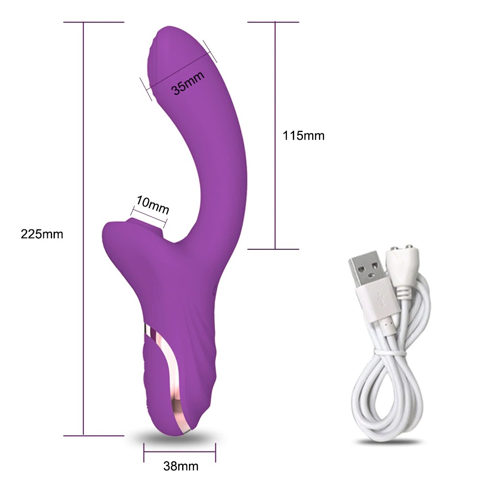 adorime clitorial sucking rose Thrusting Rabbit Vibrator Size