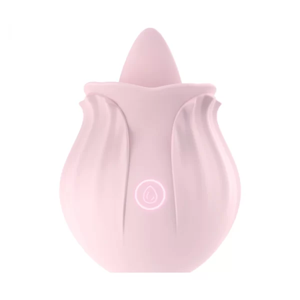 Tongue Tease Rose Toy for Women Pink Color