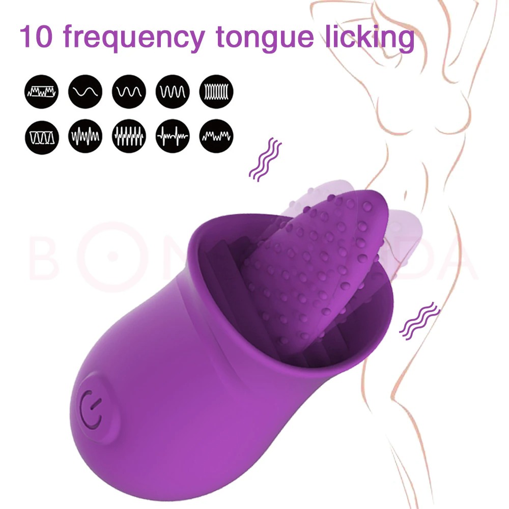 Clit Licker 10 frequency tongue licking