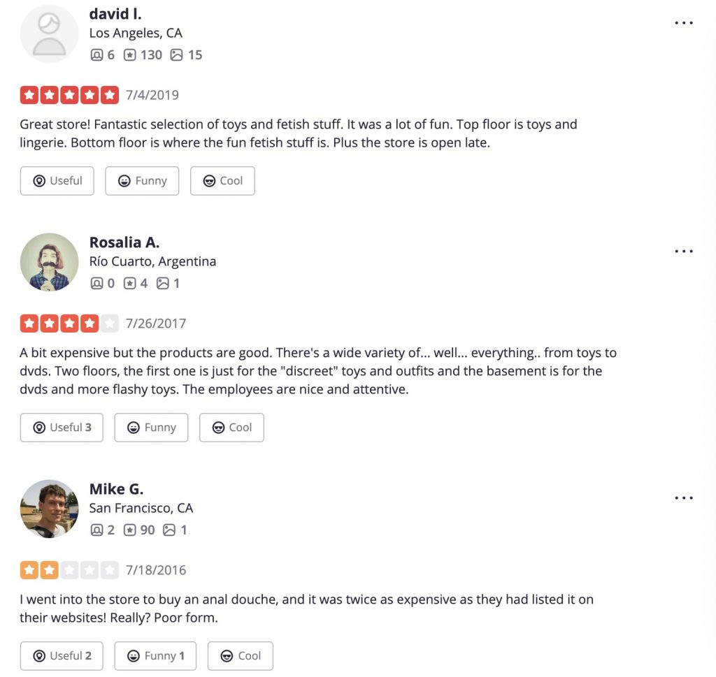 Harmony Yelp Deuxième avis