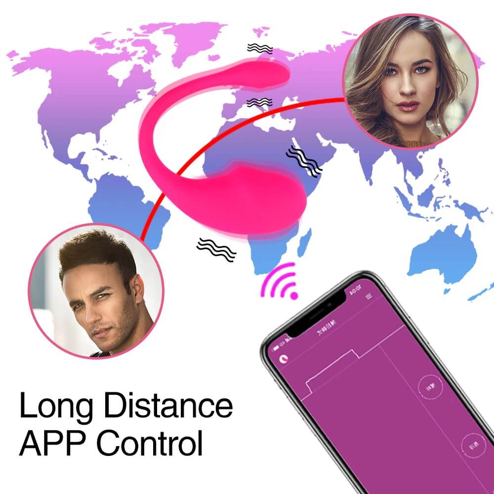 Lush Vibrator BLE Long Distance App Control