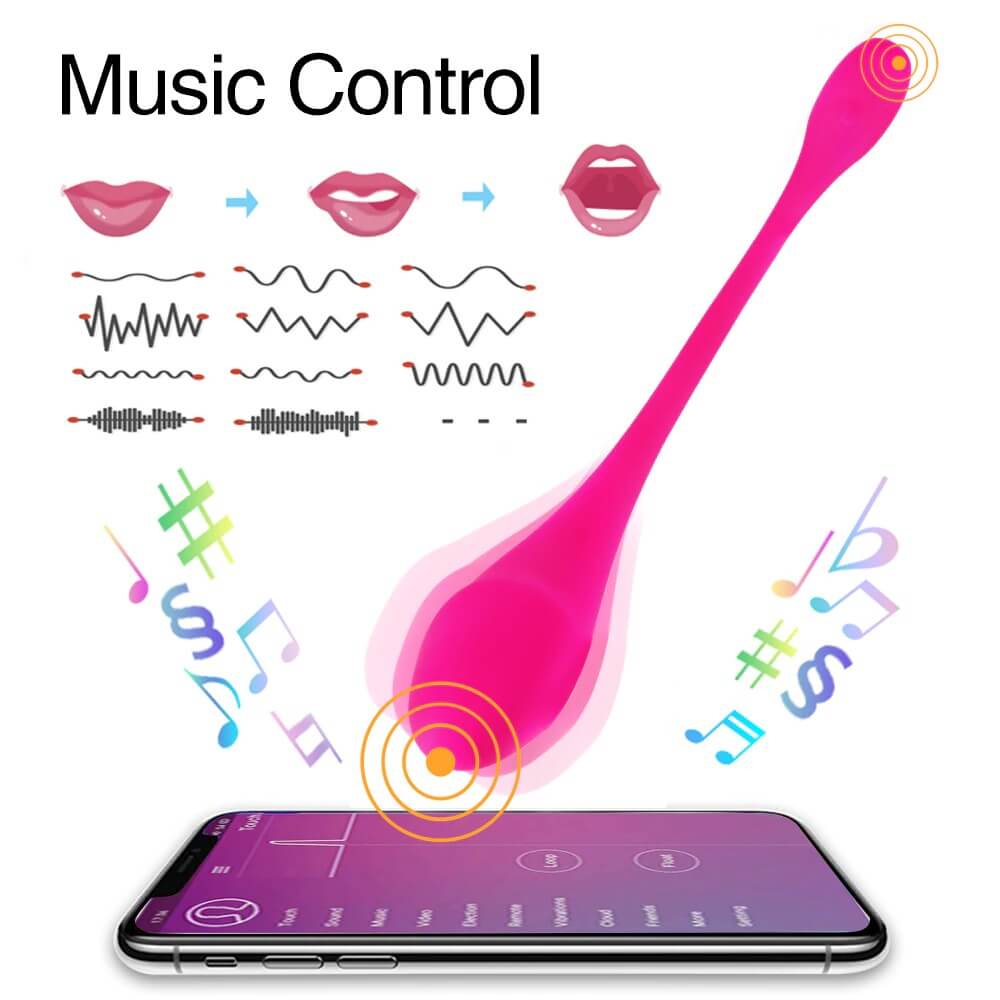 Lush Vibrator Music Control