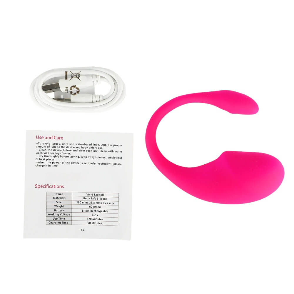 Lush Vibrator Pink Use And Care