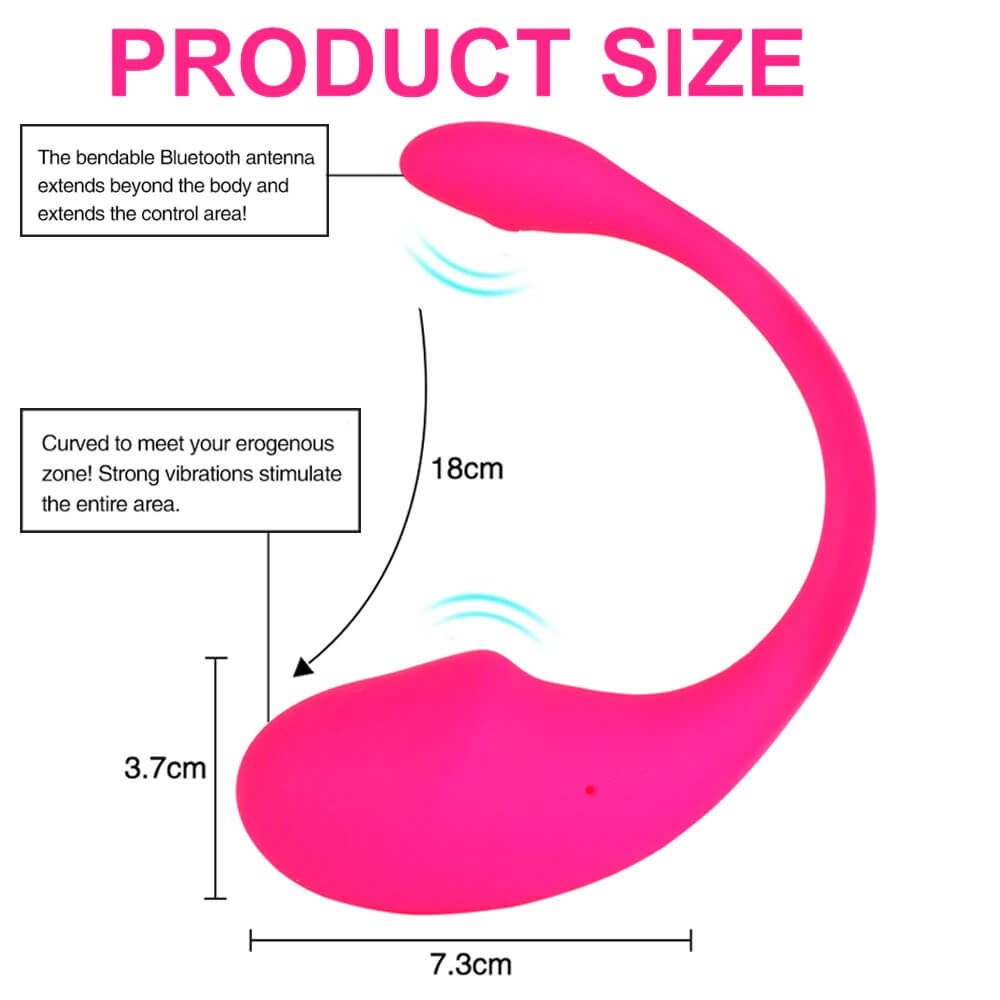 Lush Vibrator Product Size