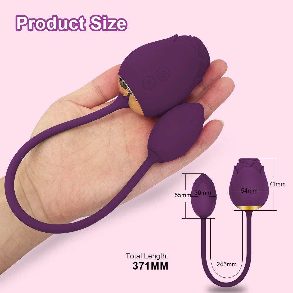 flower sex toy purple color product size