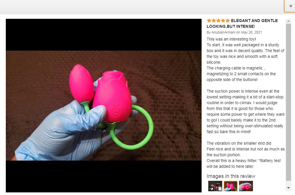 flower sex toy review from customer