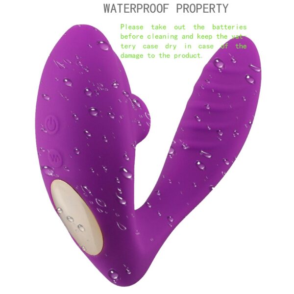 clitoral sucking vibrator waterproof property