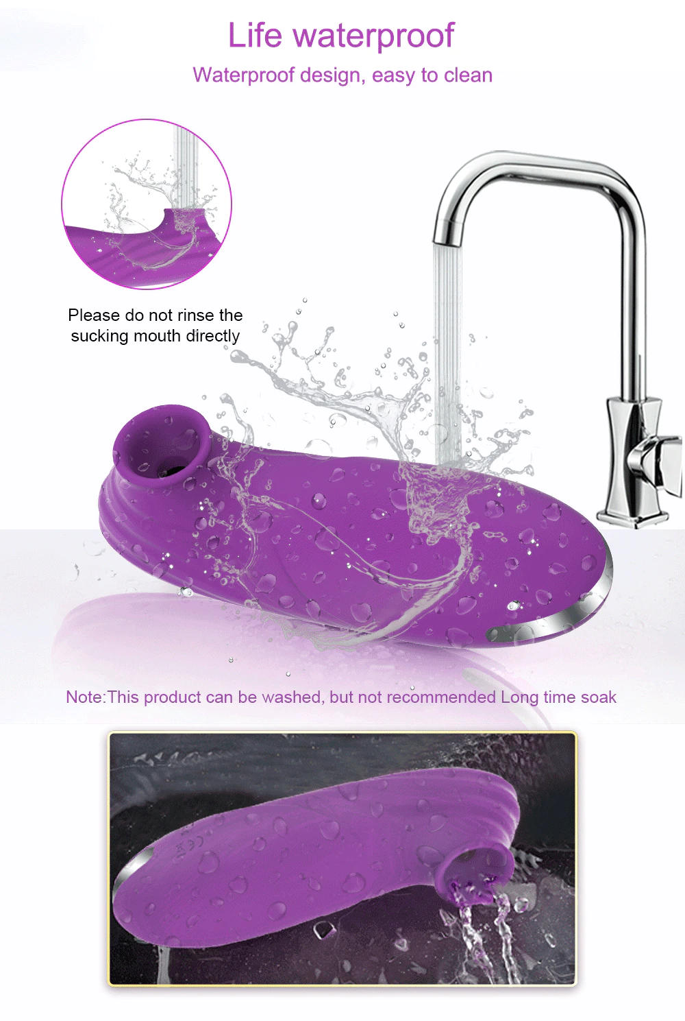 vibrating nipple suckers waterproof design easy to clean