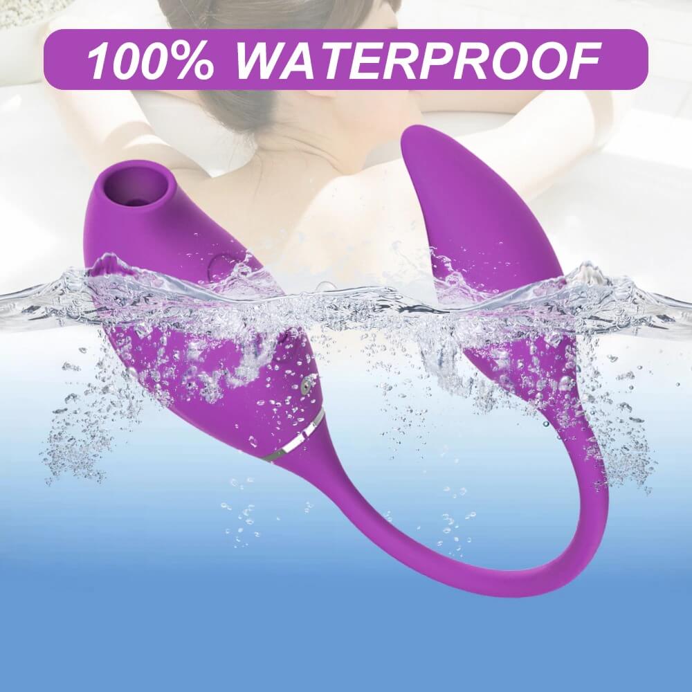 double action rose toy 100% waterproof
