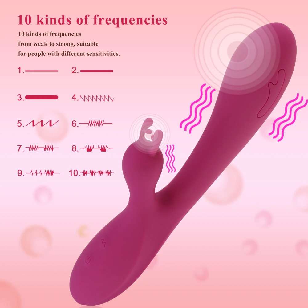 g spot rabbit vibrator 10 kinds of frequency