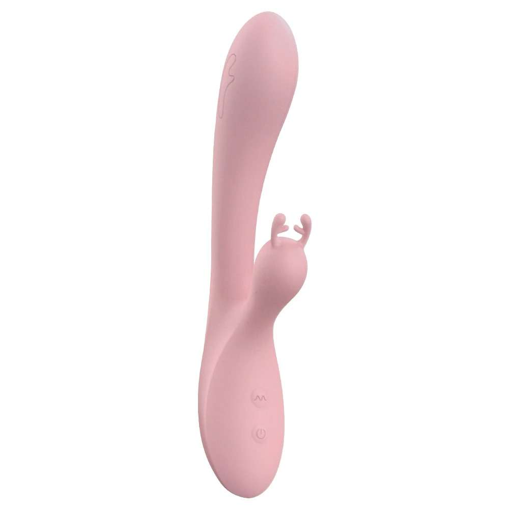 g spot rabbit vibrator dildo pink color