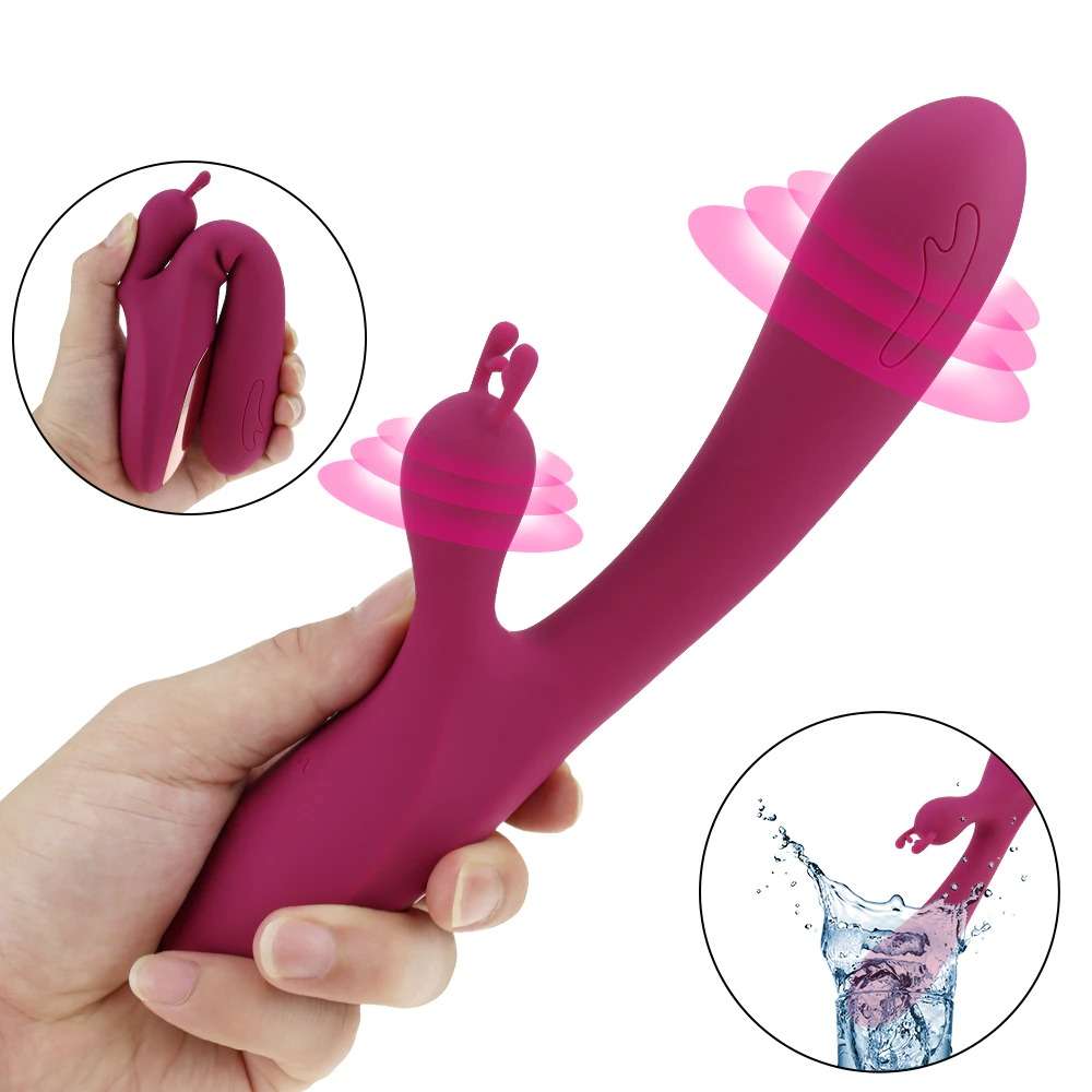 g spot rabbit vibrator soft and waterproof