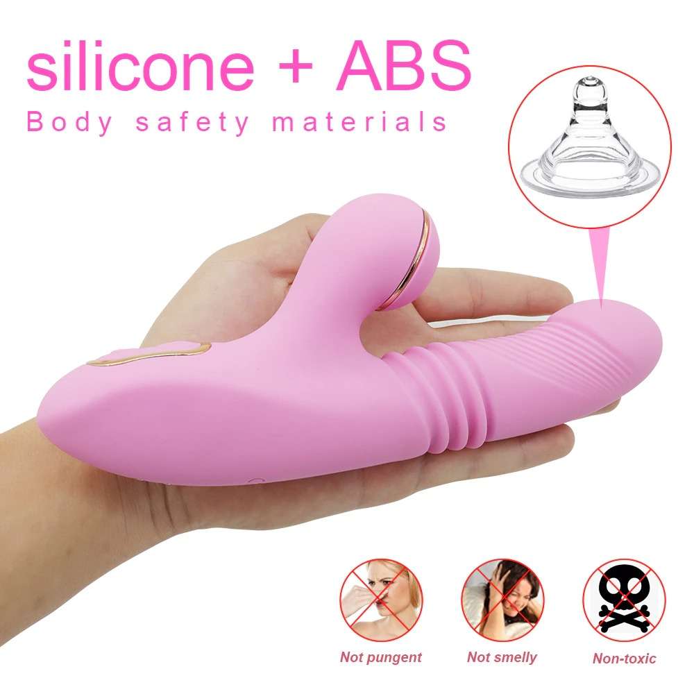 rechargeable rabbit vibrator silicone body safe materials