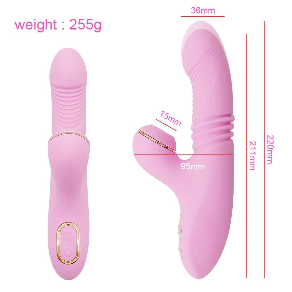 rechargeable rabbit vibrator weight and size