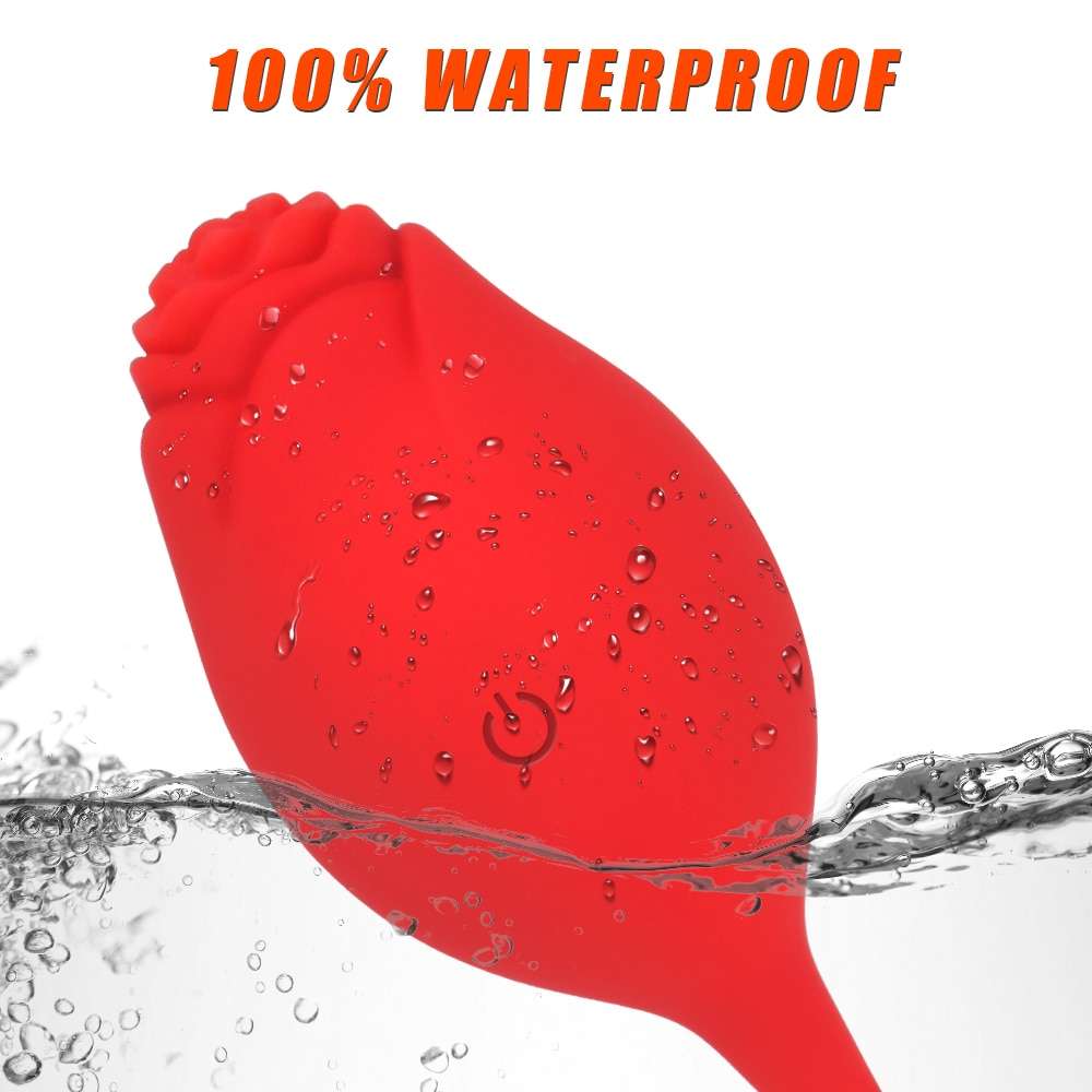 rose toy 2 in 1 is 100% waterproof