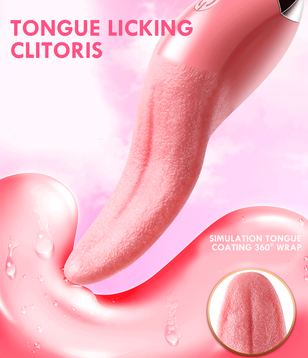 rose bud tongue licking clitoris