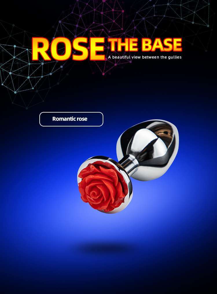 rose butt plug romantic rose
