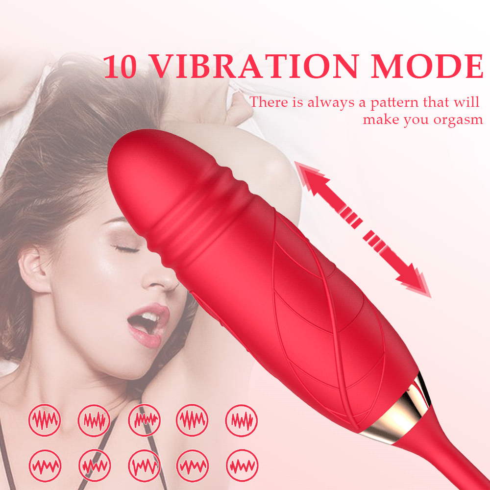 rose dildo 10 vibration mode