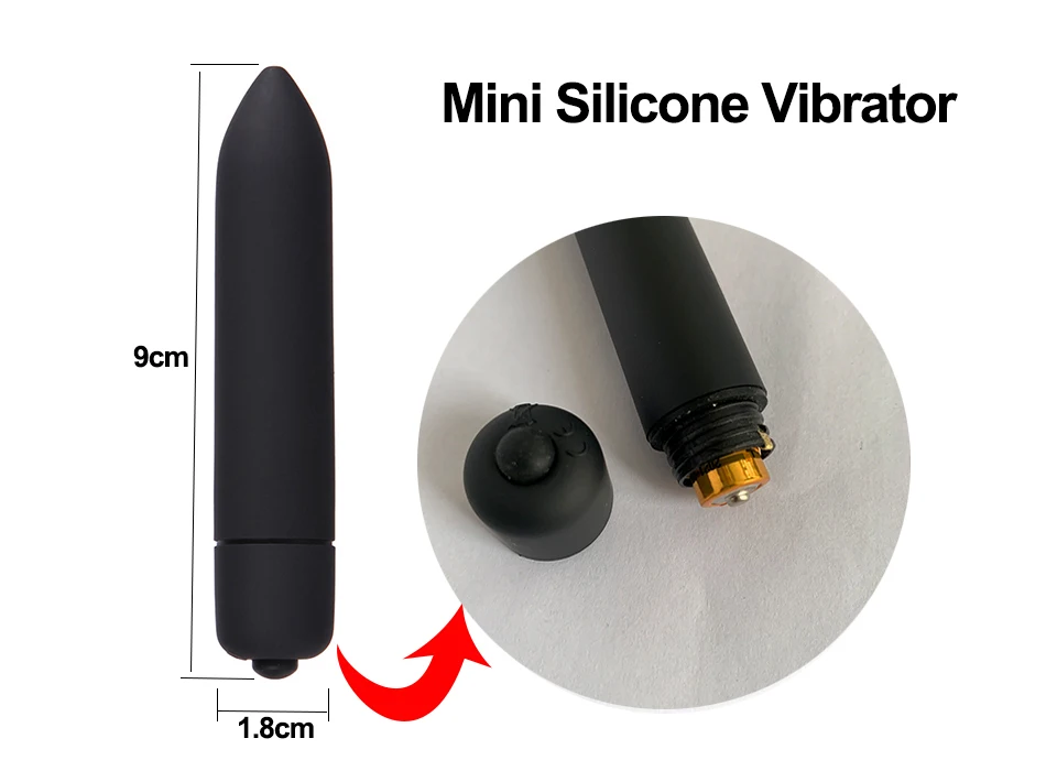 Soft Silicone Anal Butt Plug Massager Vibrator-6
