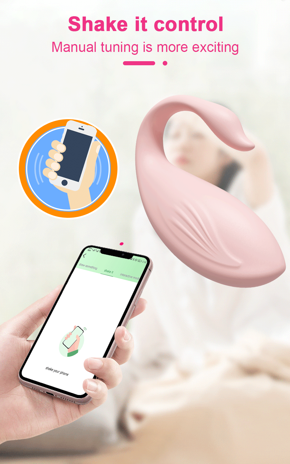 wearable g spot dildo cell-phone control