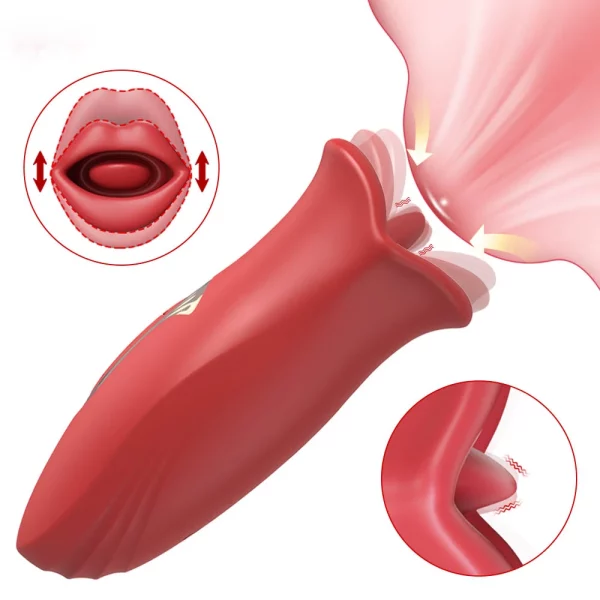 tongue licking vibrator nipple vibrator