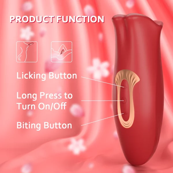 tongue licking vibrator product funtion
