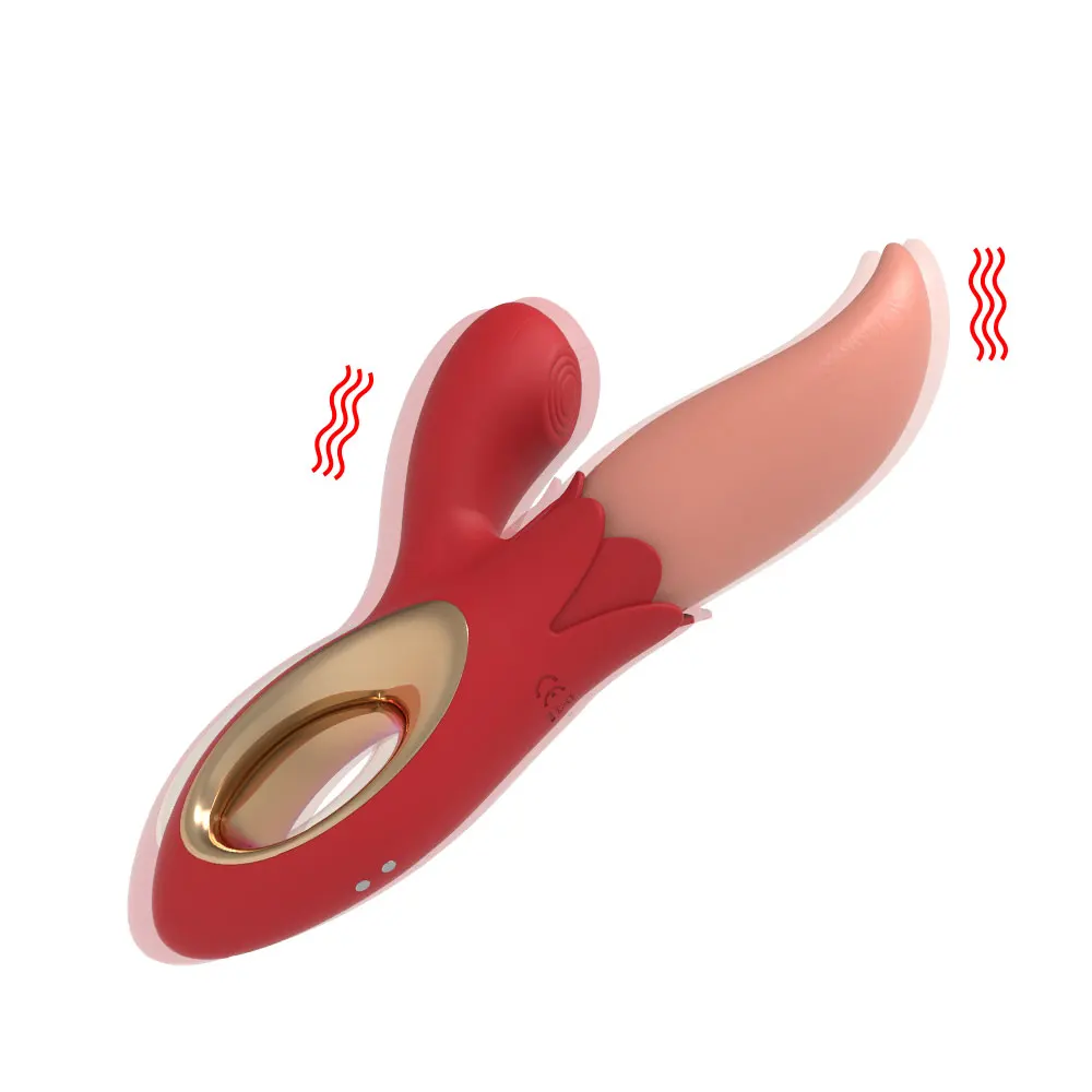 Licking Tongue Clitoris Stimulator | Lick Strike Vibrator For Women - G Spot Massager-2