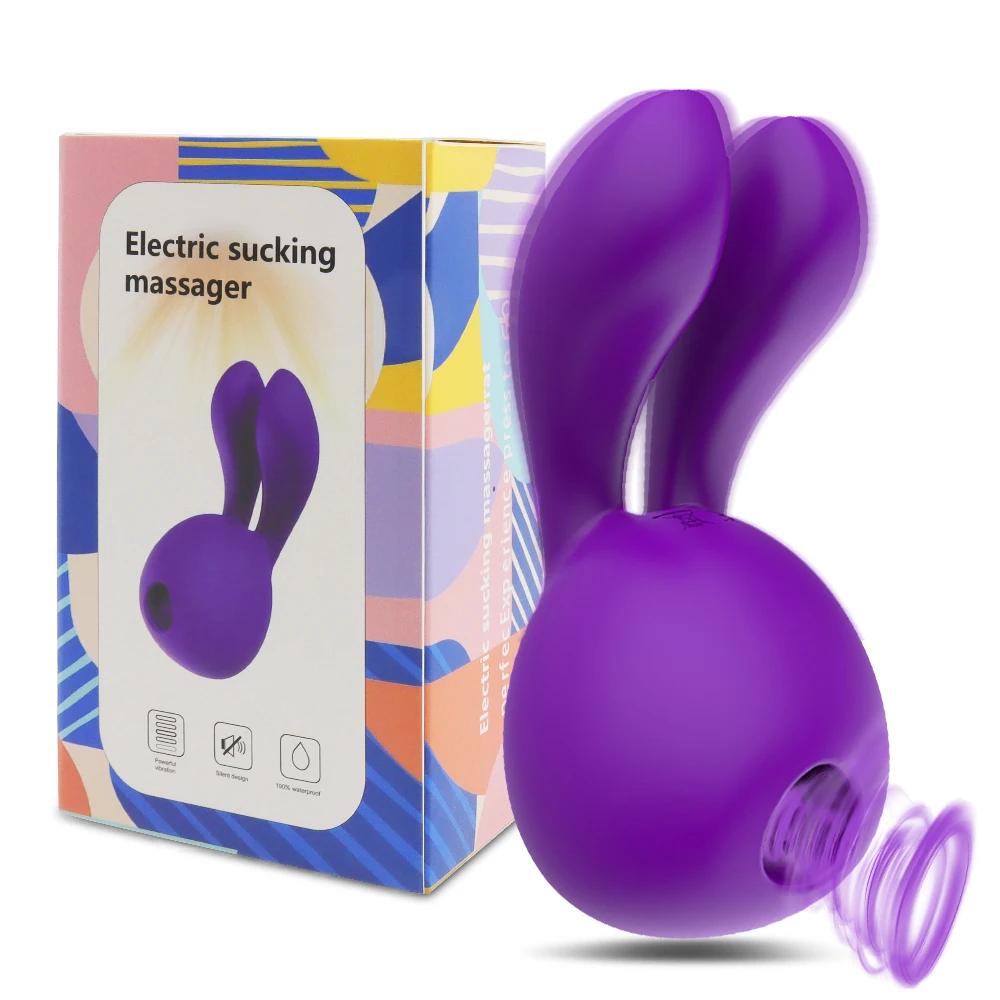 Clit Sucking Rabbit Vibrator | 8 Vibration Nipples Clitoral Stimulator-10